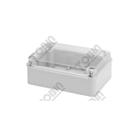 PVC Electrical Enclosure | Clear Lid & Grey Body | IP56 Rated | by Tobin