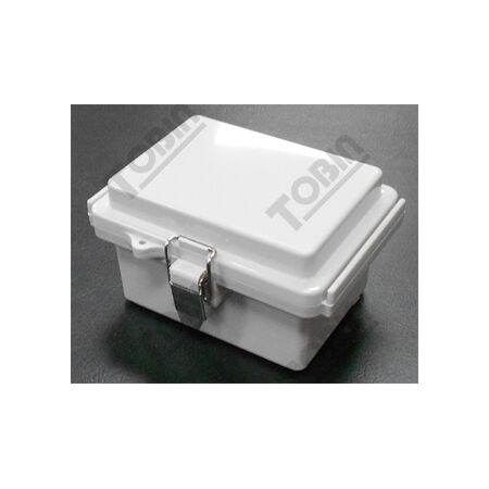 ABS Electrical Enclosure Box | IP66 Rated | Grey Hinged Lid | by Tobin