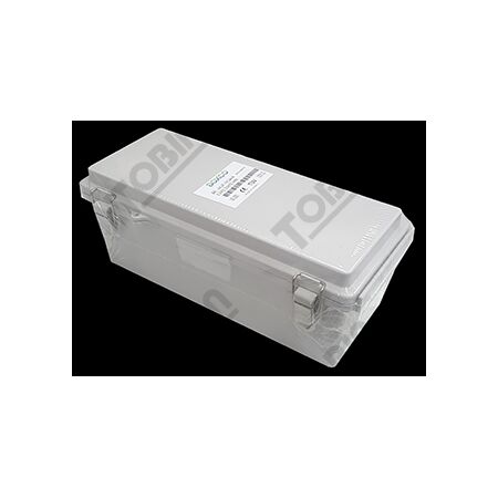 ABS Electrical Enclosure Box | IP66 Rated | Grey Hinged Lid | by Tobin