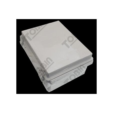 ABS Electrical Enclosure Box | IP66 Rated | Hinged Lid Design | Grey Color | by Tobin