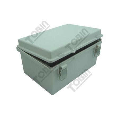 ABS Electrical Enclosure Box | IP66 Rated | Hinged Lid Design | Grey Finish | by Tobin