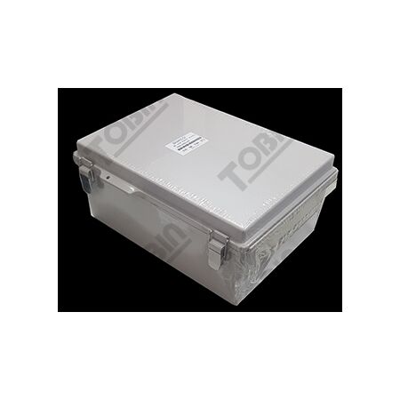 ABS Electrical Enclosure Box | IP66 Rated | Hinged Lid Design | Grey Color | by Tobin