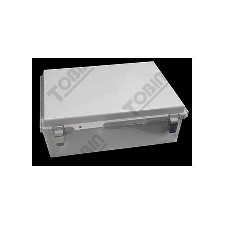 ABS Electrical Enclosure Box | IP66 Rated | Hinged Lid Design | Grey Finish | by Tobin