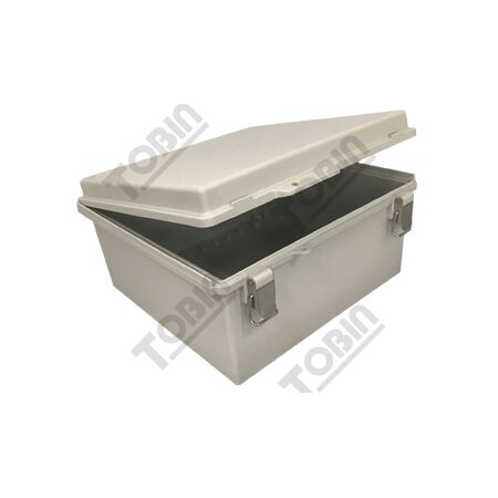 ABS Electrical Enclosure Box | IP66 Rated | Hinged Lid Design | Grey Color | by Tobin