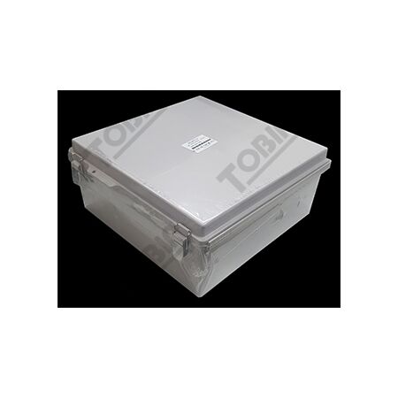 IP66 ABS Electrical Enclosure | Hinged Lid | Durable Grey Body | by Tobin