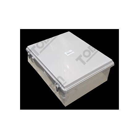 IP66 ABS Electrical Enclosure | Durable Grey Body | Hinged Lid | by Tobin