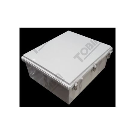 ABS Electrical Enclosure Box | IP66 Rated | Hinged Lid Design | Grey Finish | by Tobin