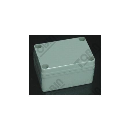 ABS Electrical Enclosure Box | IP66 Rated | Screw Mount Lid | Grey Body | by Tobin
