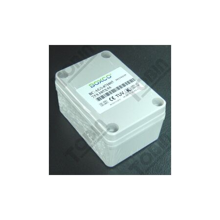 ABS Electrical Enclosure Box | IP66 Rated | Screw Mount Lid | Grey Body | by Tobin