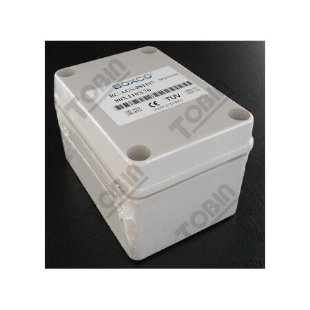 ABS Electrical Enclosure Box | IP66 Rated | Screw Mount Lid | Grey Body | by Tobin
