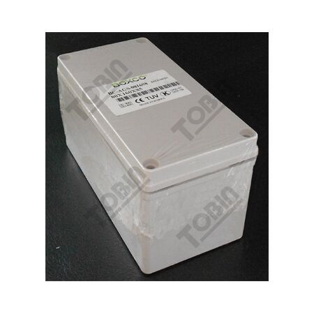 ABS Electrical Enclosure Box | IP66 Rated | Screw Mount Lid | Grey Body | by Tobin