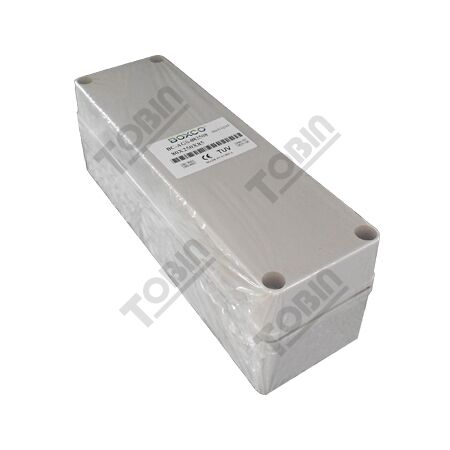ABS Electrical Enclosure Box | IP66 Rated | Screw Mount Lid | Grey Body | by Tobin