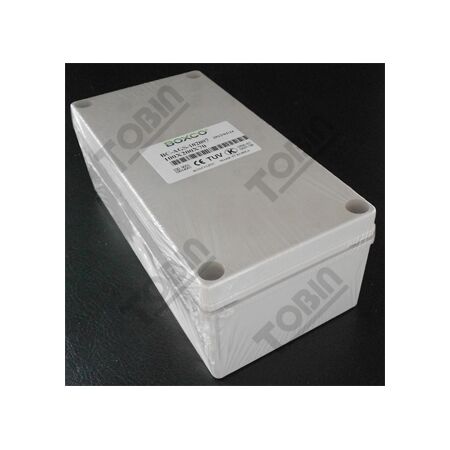 ABS Electrical Enclosure Box | IP66 Rated | Screw Mount Lid | Grey Body | by Tobin