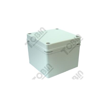 IP66 ABS Electrical Enclosure | Durable Grey Body & Screw Lid | Dust & Water Protection | by Tobin