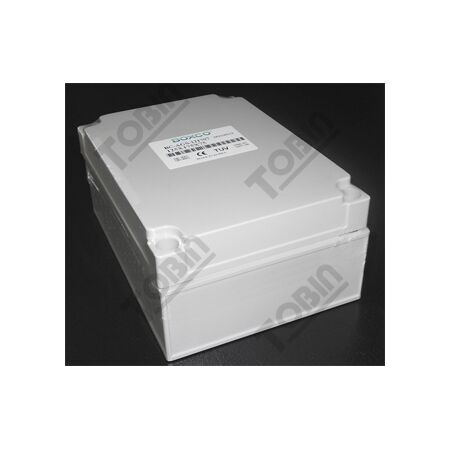 ABS Electrical Enclosure Box | IP66 Rated | Screw Mount Lid | Grey | by Tobin