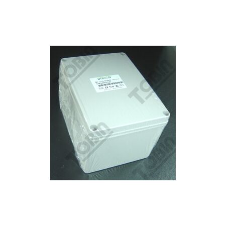 ABS Electrical Enclosure Box | IP66 Rated | Screw Mount Lid | Grey | by Tobin