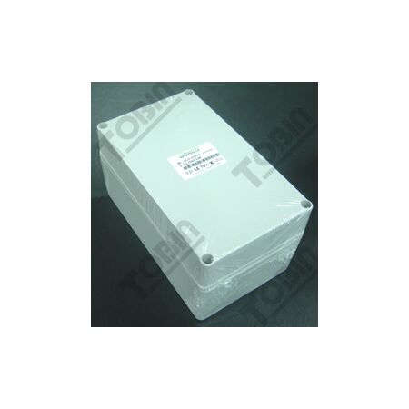 ABS Electrical Enclosure Box | IP66 Rated | Screw Mount Lid | Grey Body | by Tobin