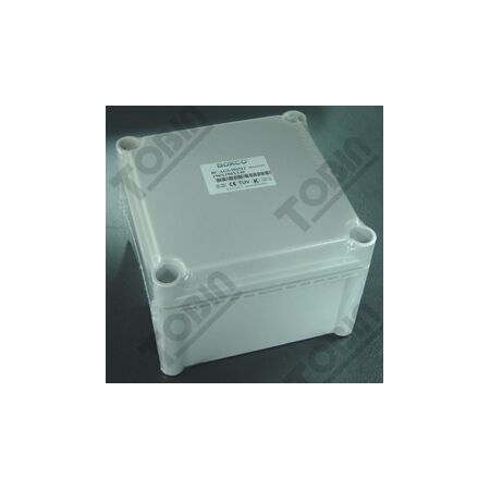 ABS Electrical Enclosure Box | IP66 Rated | Screw Mount Lid | Grey | by Tobin
