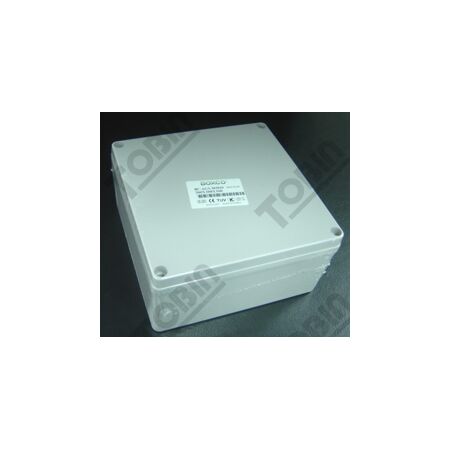 ABS Electrical Enclosure Box | IP66 Rated | Screw Mount Lid | Grey Body | by Tobin