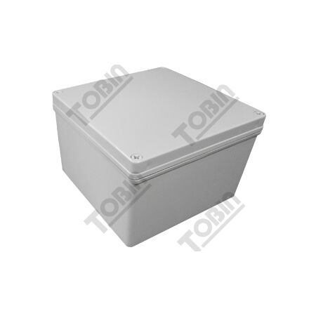 ABS Electrical Enclosure Box | IP66 Rated | Screw Mount Lid | Grey Body | by Tobin