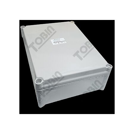 IP66 ABS Electrical Enclosure | Durable Grey Body | Screw Mount Lid | by Tobin