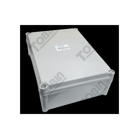 IP66 ABS Electrical Enclosure | Durable Grey Body & Screw Lid | Secure Closure | by Tobin