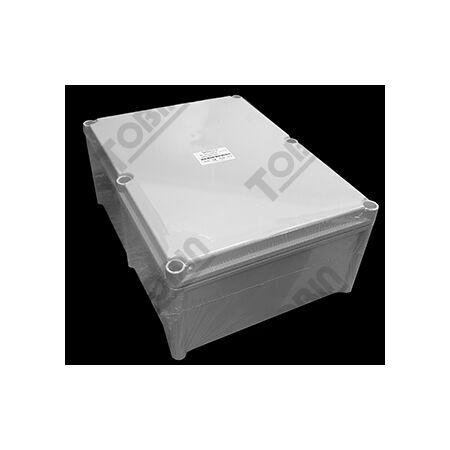 ABS Electrical Enclosure Box | IP66 Rated | Screw Mount Lid | Grey | by Tobin