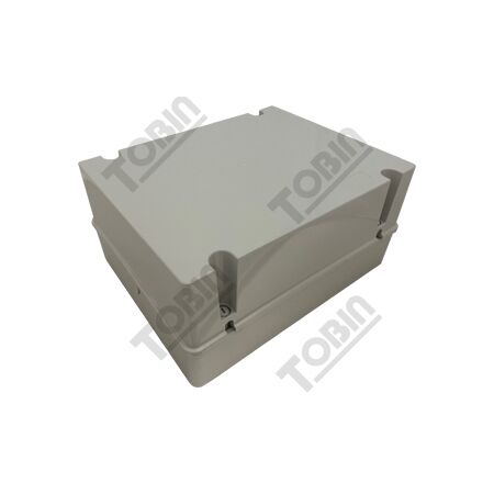 PVC Enclosure Grey Lid Grey Body | IP56 Rated | Durable for Indoor & Outdoor Use | by Tobin