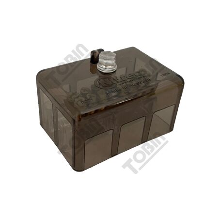 Neutral Link 7 x 16mm Terminals | 100A Current Rating | Durable Black Finish | by Tobin