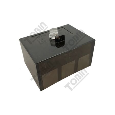 Neutral Link 1 x 35 4 x 16 + 2 x 16mm Back Wired | Secure Connection | Black Color | by Tobin