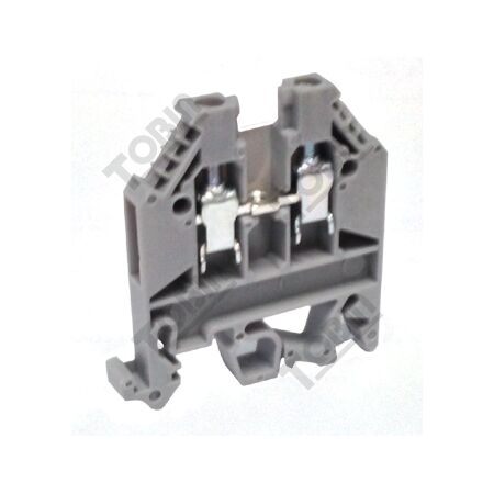 Terminal Din Mount 4mm 32A | Clip-On Design | Grey Color | by Tobin