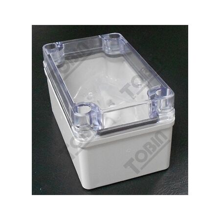 ABS Electrical Enclosure Box | IP66 Rated | Clear Screw Lid | by Tobin