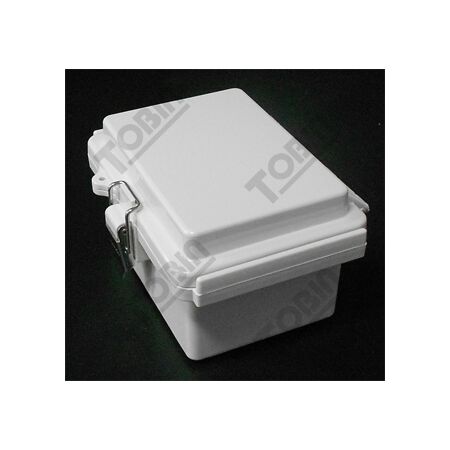 Polycarbonate Electrical Enclosure | IP66 Rated | Hinged Lid Design | Grey Color | by Tobin
