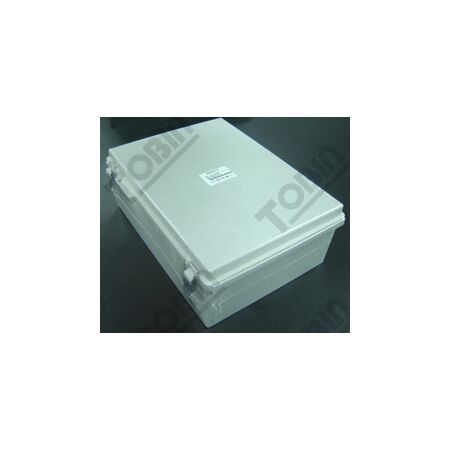 Polycarbonate Electrical Enclosure | IP66 Rated | Hinged Lid Design | Grey Finish | by Tobin