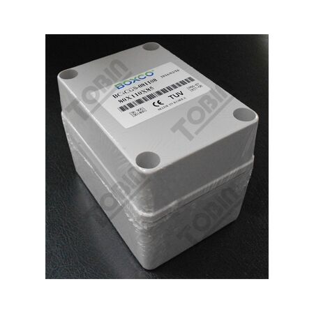 Polycarbonate Electrical Enclosure | IP66 Rated | Screw Mount Lid | Grey Body | by Tobin