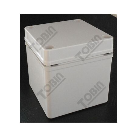 Polycarbonate Enclosure Box | IP66 Rated | Screw Mount Lid | Grey Body | by Tobin