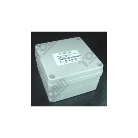 Polycarbonate Enclosure Box | IP66 Rated | Screw Mount Lid | Grey Body | by Tobin
