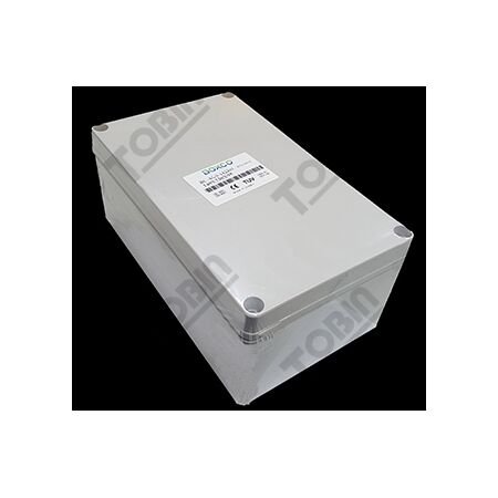Polycarbonate Enclosure Box | IP66 Rated | Screw Mount Lid | Grey Body | by Tobin