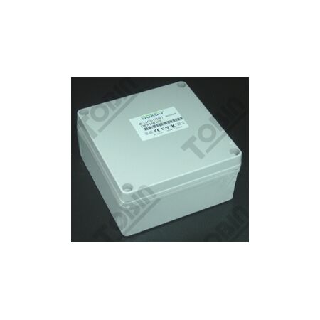 Polycarbonate Electrical Enclosure | IP66 Rated | Screwed Lid | Grey Body | by Tobin