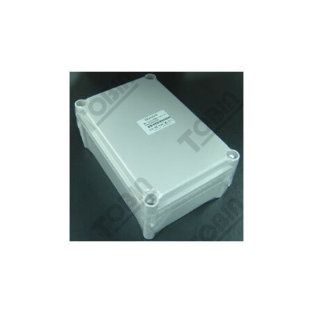 Polycarbonate Enclosure Box | IP66 Rated | Screw Mount Lid | Grey Finish | by Tobin