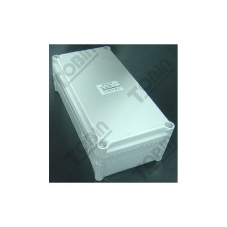 Polycarbonate Enclosure Box | IP66 Rated | Screw Mount Lid | Grey Body | by Tobin