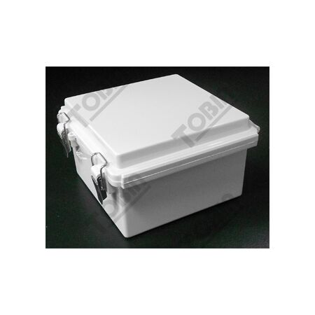 Polycarbonate Electrical Enclosure | IP66 Rated | Hinged Lid Design | Grey Color | by Tobin