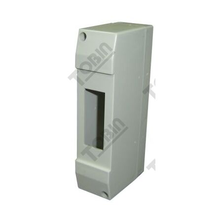 Enclosure MCB 1 Pole Plastic | Durable Construction | Designed for 1 Pole Protection | by Tobin