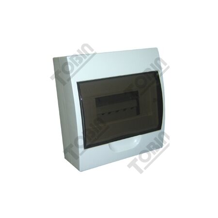Load Centre 8 Pole Surface Mount Door | Transparent Door | Weatherproof Enclosure | by Tobin