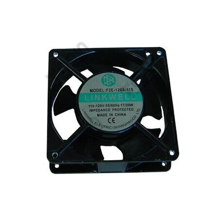Axial Cooling Fan 120x120x38mm | 115VAC | Efficient Airflow Design | Compact for Switchboard Use | by Tobin