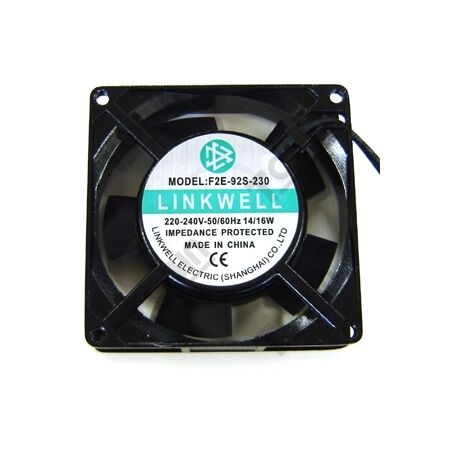 92mm Axial Cooling Fan | 240VAC | Efficient Airflow Design | Compact for Switchboard Use | by Tobin