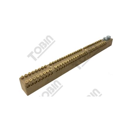 Earth Bars 400A 36 Pole | High Conductivity Copper | Robust Construction | by Tobin