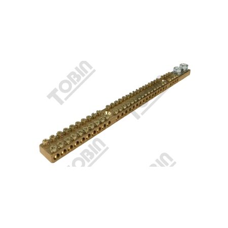 Earth Bars 165A 30 Pole | Numbered for Easy Identification | Robust Construction | by Tobin