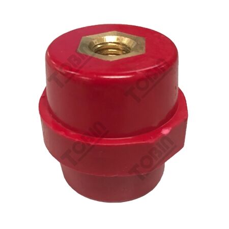 Busbar Insulator 10mm Thread | 40mm Size | Electrical Insulation & Support | by Tobin