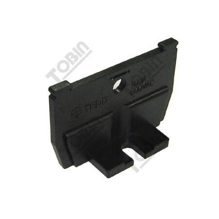 Terminal Block Cassette Type End Plate for TBC-100 | Porcelain Material | Designed for TBC-100 | by Tobin